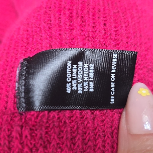 Torrid  Pullover Off-Shoulder Sweater, RED holiday 3x - Picture 8 of 10